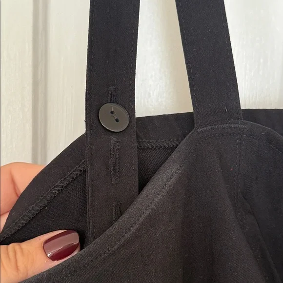 Torrid Black Button Front Bustier Sleeveless Peplum Top Plus Size 3x - Picture 4 of 6